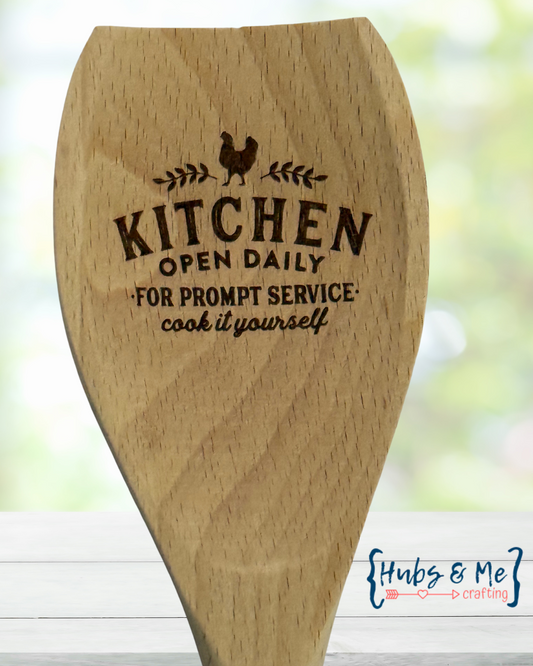 Kitchen Open Daily Spoon