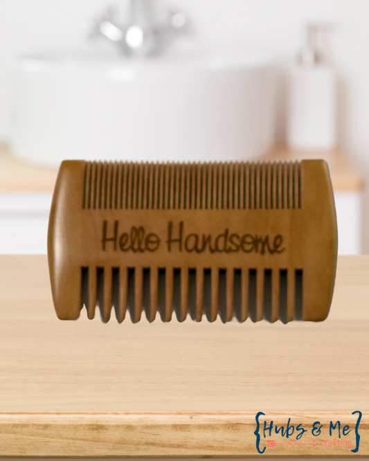 Hello Handsome Beard Comb