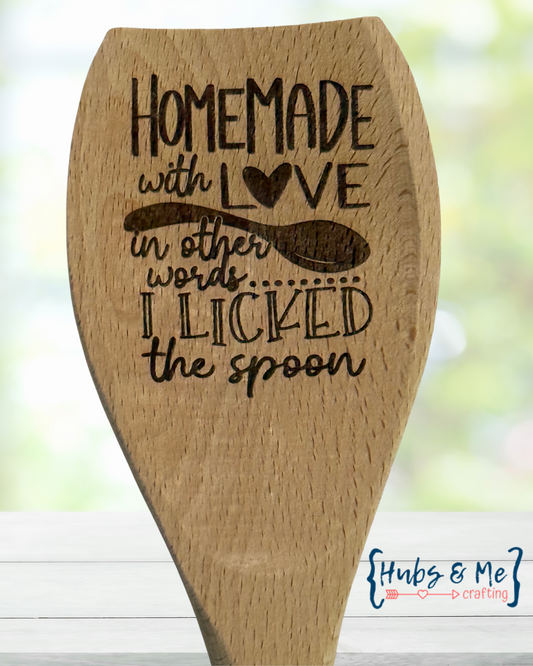 Homemade with Love Spoon