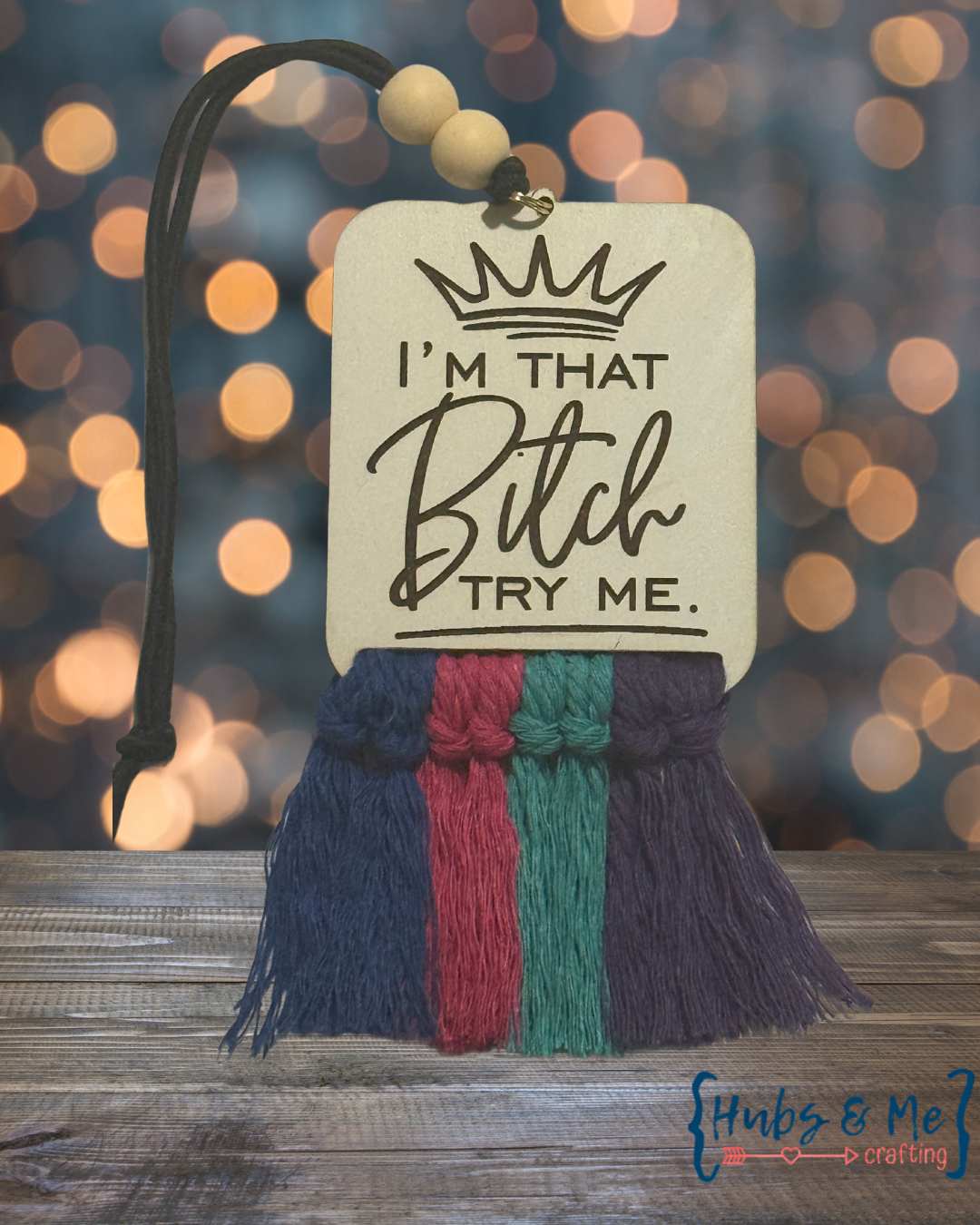 I Am That Bitch Mirror Charm